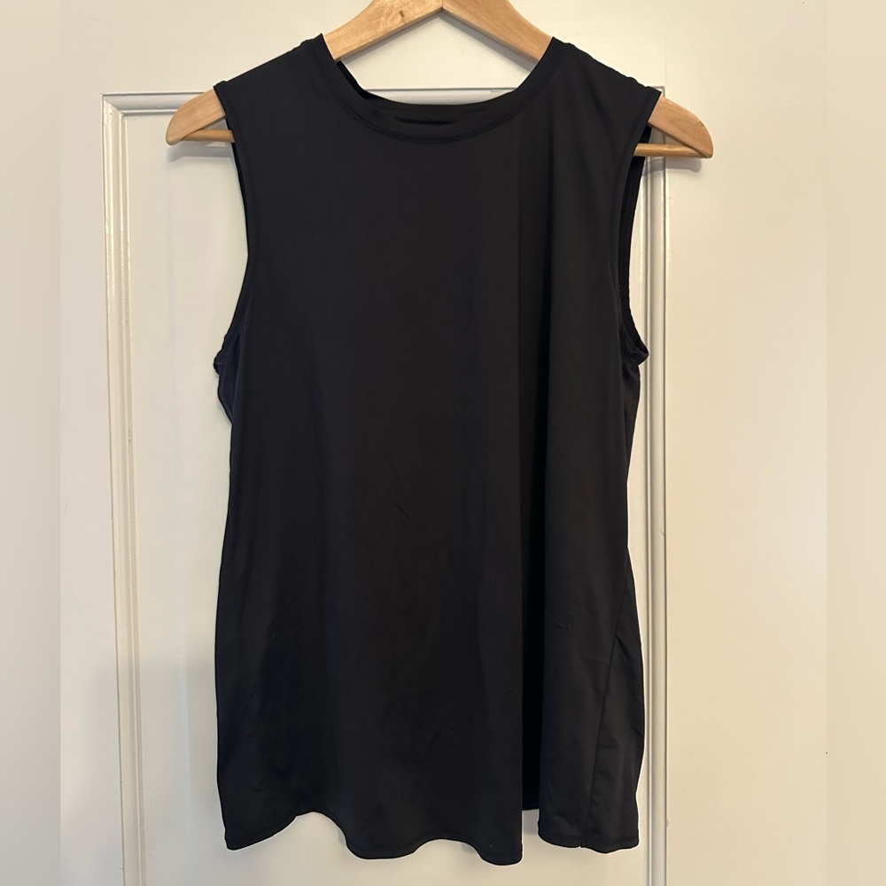 Athleta Black Sleeveless Tank Top